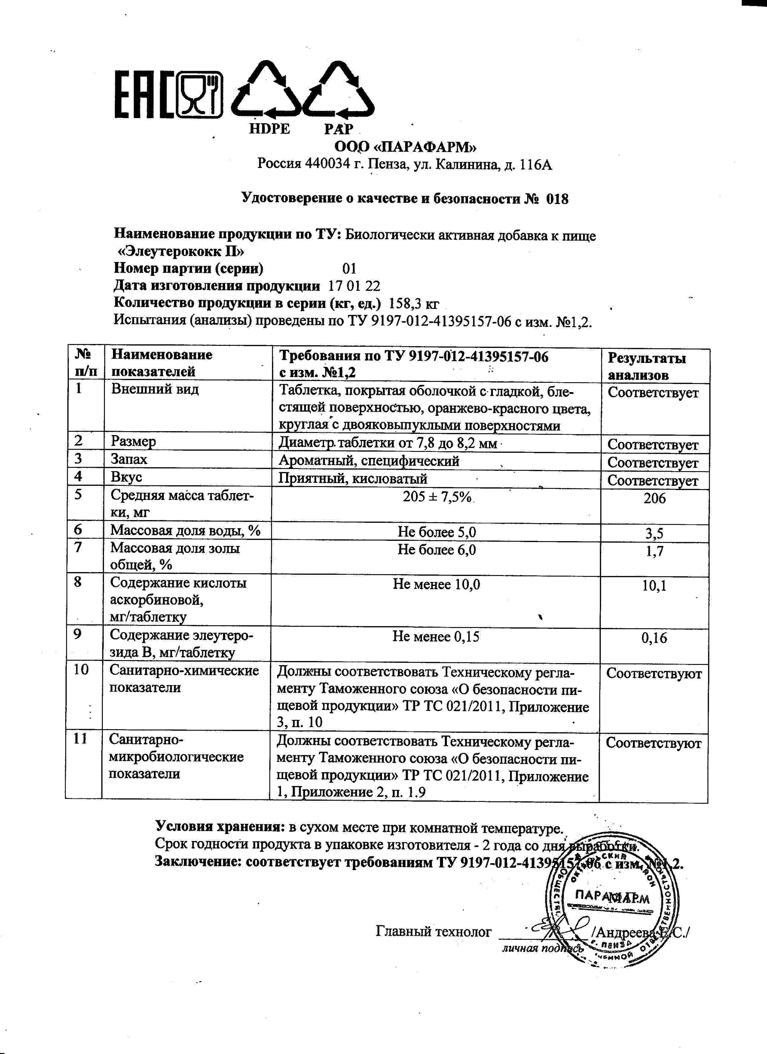 Паспорт №012022